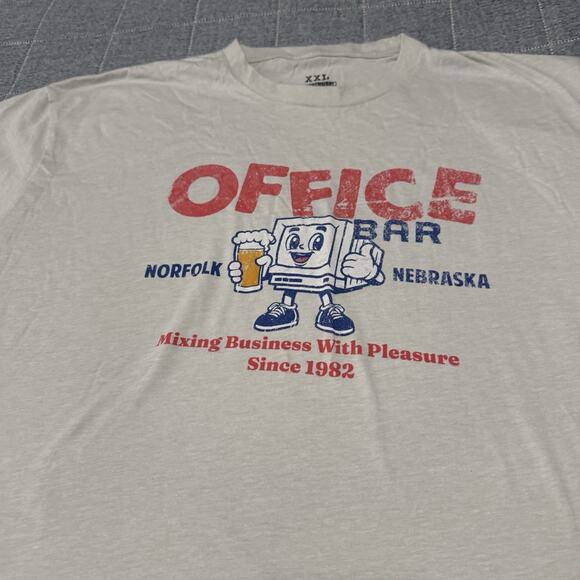 Norfolk Nebraska ‘office Bar’ Graphic Tee - Picture 2 of 6
